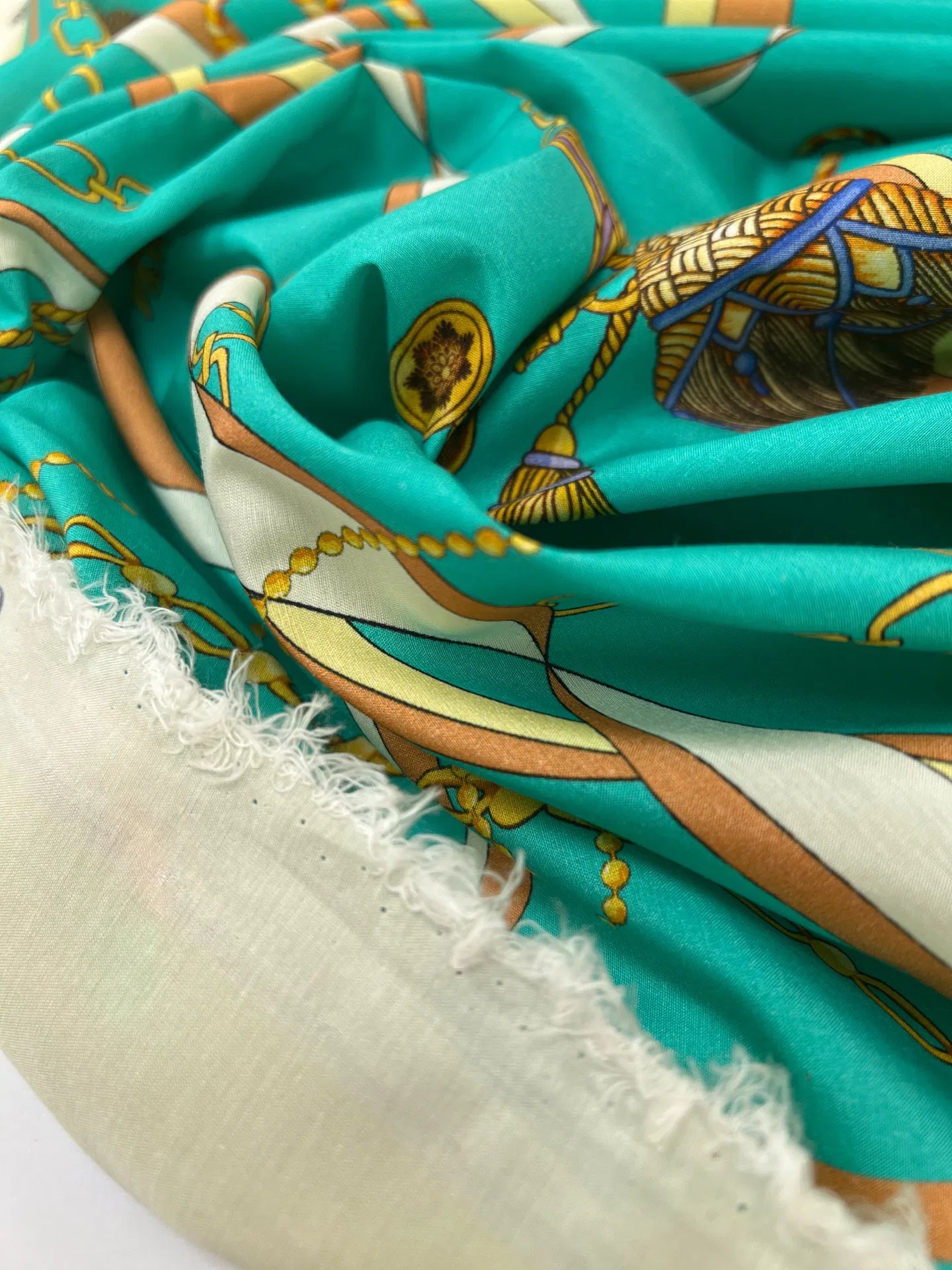 Abstract Green Foulard  DS04