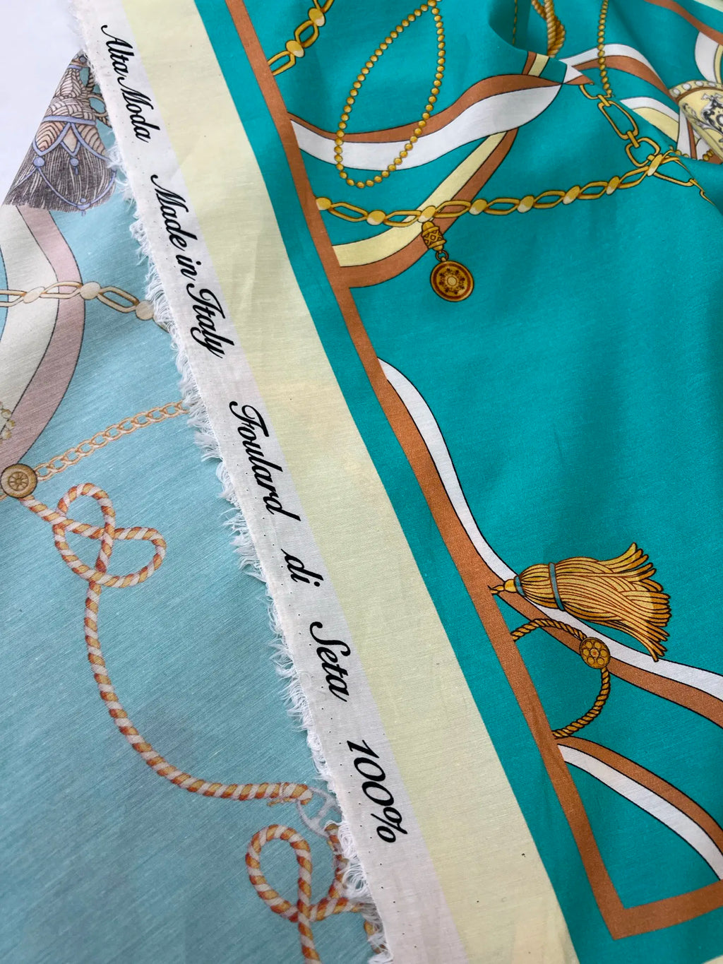 Abstract Green Foulard  DS04